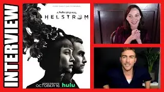 Marvel's HELSTROM stars Sydney Lemmon & Tom Austen - Exclusive Interview