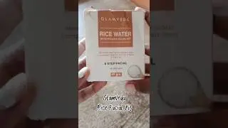 GlamVeda Rice Water Facial Kit 40g #rice #ricewater #ricefaical