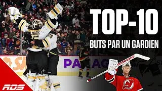 Top-10 : buts par un gardien!