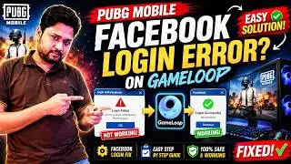 PUBG Mobile Facebook Login Problem on GameLoop 🔥 FIXED! | Easy Solution 2026