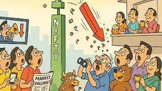 Nifty 23600 Crash Coming? WD Gann + Fibonacci Analysis From 26,000 Top