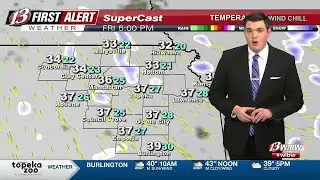 Light Snow & Flurries, Wind, Fire Risk, And Freezing Temps Expected Today Into This Weekend