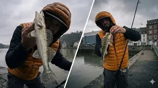Peche du SANDRE du bord au leurre