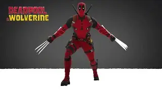 Deadpool 3D Model from Deadpool and Wolverine