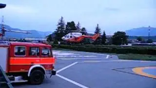 Arrivo in base a Bolzano del Pelikan 2 del 118
