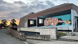 Anamorphic Mural 'Vulnerable' by Leon Keer - Heist-op-den-Berg