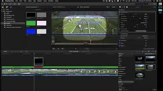 Final Cut Pro Sports Player Spotlight Tutorial