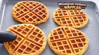Wholegrain Einkorn Flour Waffles