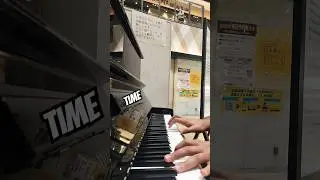 Playing Time⏳ by Hans Zimmer in Tokyo Station!!! #piano #street #japan