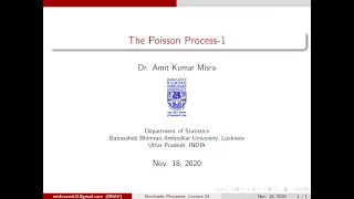 The Poisson Process-1