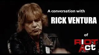 Ex-Riot guitarist Rick Ventura talks new band Riot Act, touring, and his fondest Riot memories