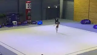 Agathe Jeannot cerceau  - Nat B 12-13 ans - France Chambéry 2019