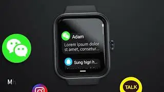 Gydom ID207 series smartwatch basic function introduction.