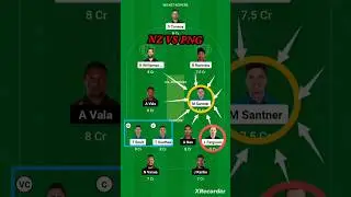 NZ vs PNG dream11 Team/ NZ vs PNG dream11 prediction #dream11 #t20worldcup #shorts