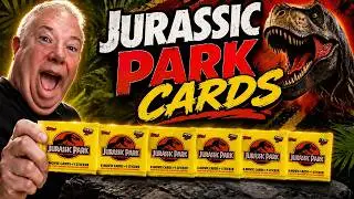 The Fives | Opening Vintage 1992 Jurassic Park Series 2 Trading Cards (Topps)