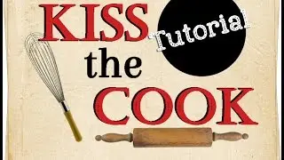 BoBunny Kiss the cook Recipe Album Tutorial Part 1