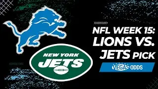 Lions vs. Jets Prediction | NFL Week 15 Picks + Odds | VegasOdds
