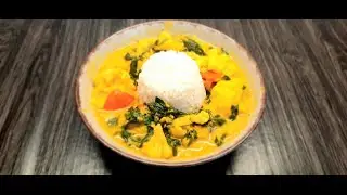 Warzywa w sosie curry / Wegetarianski obiad