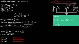 2nd Order Circuits 14 – Source Free Parallel RLC Circuits 1    1 RLC  دوائر متوازية بدون المصدر
