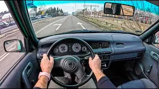 1996 Skoda Felicia | 1.3 54 HP | POV Test Drive