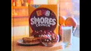 S'mores Crunch cereal by General Mills ad from 1986
