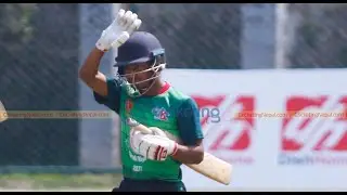 Rohit Kumar Paudel brilliant half century under pressure