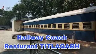 Dining In A Railway Coach Restaurant - A Unique Experience #titlagarh #indianrailways #youtubeshorts