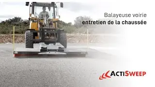 ACTISWEEP - Balayeuse pour entretien route & voirie