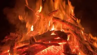 ATEŞ VİDEOSU - KAMP ATEŞİ - ASMR ATEŞ - &Ccedil;ITIRTI - DİNLE - İZLE