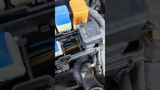 Nissan Titan relay removal