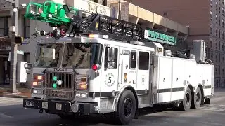 Dunkirk Volunteer Fire Department Truck 5 Responding