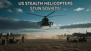 Soviet Radar Operators Stunned as US Stealth Helicopters Landed Near Their Posts