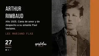 Carta de amor de Arthur Rimbaud a Paul Verlaine