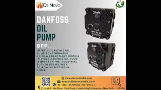Danfoss Oil Pump BFP 20 R3 | De Novo |  #enviromentallyfriendly