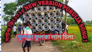 ❤️‍🔥সাউন্ড কিং❤️‍🔥 NEW VERSION পুরুলিয়া গান ফুলকা ফুলকা লাল চিলা !!