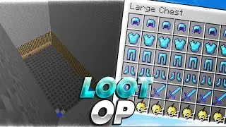 VIVIENDO en una FALLTRAP en el SOTW! *OP LOOT* | Minecraft HCF