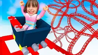 MEU PARQUE DE DIVERSÕES FUGIU DO CONTROLE! 🎢🔥 Roblox