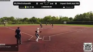 WLOhioOutlaws09 vs Impact Gold Jazz 16U (2025.07.25)