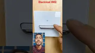Luxurious one gang switch?#shorts #reels #trending #viralvideo #luxurious #onegang #switch