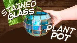 Stained Glass Plant Pot using the Birch Glass Pot Mold - Video to accompany the included booklet.