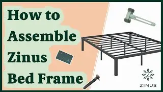 Zinus | Luis Quick Lock 14in Metal Platform Bed Frame Assembly Instructions