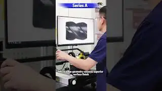 When High-Gloss Aluminum Meets the Right Tool: A-Series Milling Cutter in Action #millingcutter