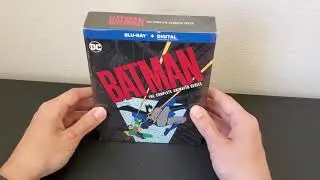 Batman The Complete Animated Series Blu-ray unboxing