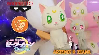 Artemis & Diana | BANPRESTO FLUFFY PUFFY | Pretty Guardian Sailor Moon Eternal The Movie | UNBOXING