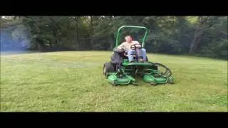 2008 John Deere 7400 terrain cut rotary mower for sale | no-reserve auction September 28, 2016