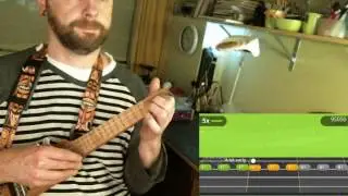 Yousician Ukulele:  La Malagueña (lvl. 2 - four fingers)