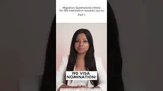 Migration Queensland 190/491 Visa Criteria 2023-2024 Part 2
