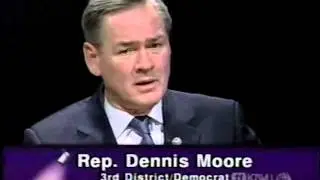 2004 Kansas Congressman Dennis Moore in depth TV interview