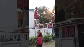 Rope Walking Indian Street|Amazing Talent #shorts #talent #girlpower #viralshorts