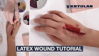 Realistic SFX Wound Tutorial With Liquid Latex